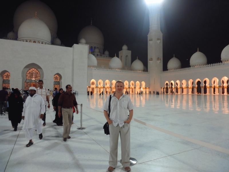 ОАЭ, Абу-Даби, мечеть шейха Зайда